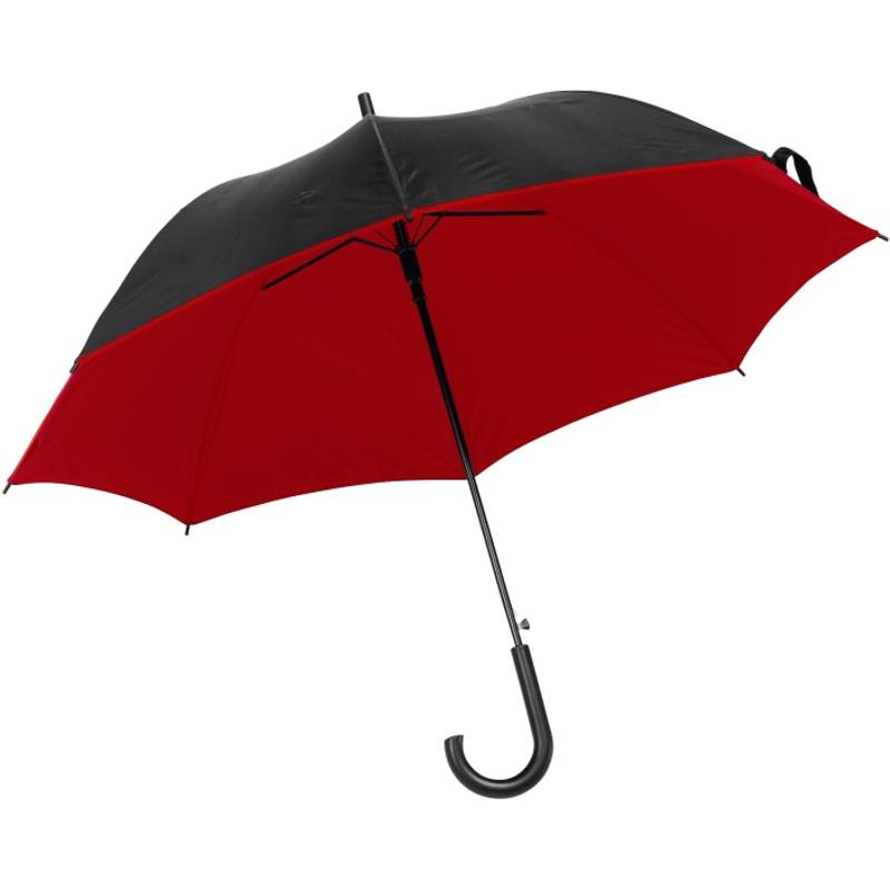 Automatický dáždnik, červená